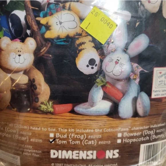 Cotton Paws Vintage Sewing Craft - Picture 3 of 4